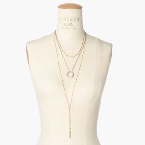 Madewell 3 piece necklace set